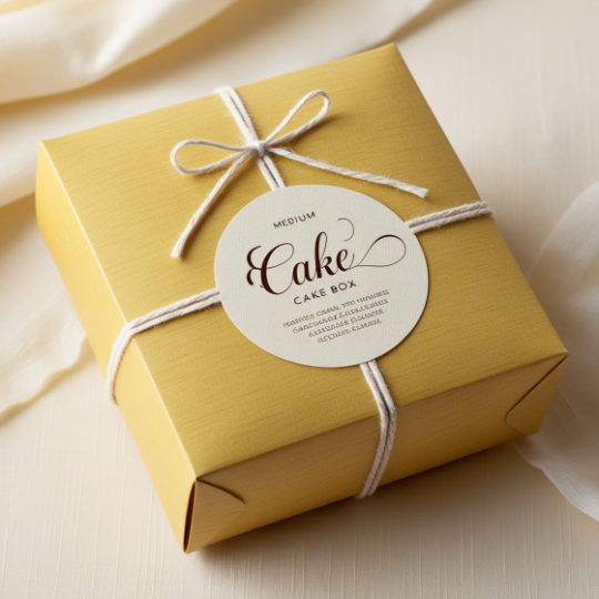kraft cake box PACKAGING